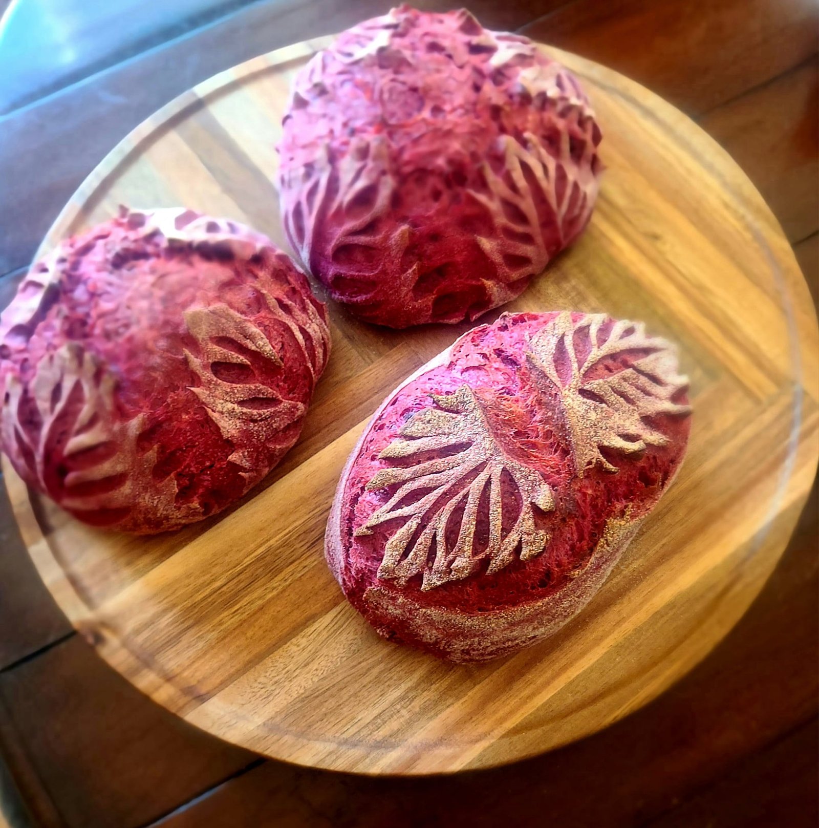 Beetroot Sourdough Bread