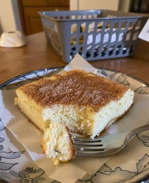 Air Fried Cinnamon Sugar Cottage Cheese Cake