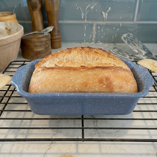 The Two Loaf Pan Sourdough Method That Makes Baking Feel Way Less Chaotic