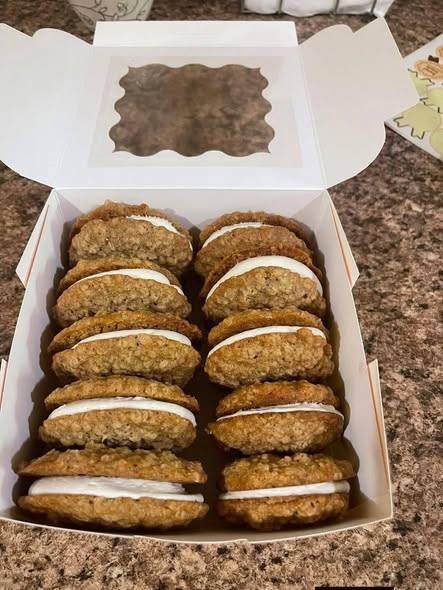 Sourdough Oatmeal Cream Pies