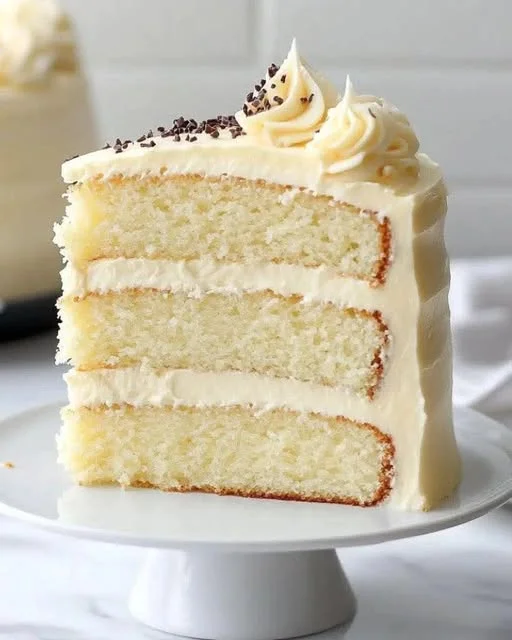 Vanilla Custard Cake – Soft, Creamy & Irresistible Dessert