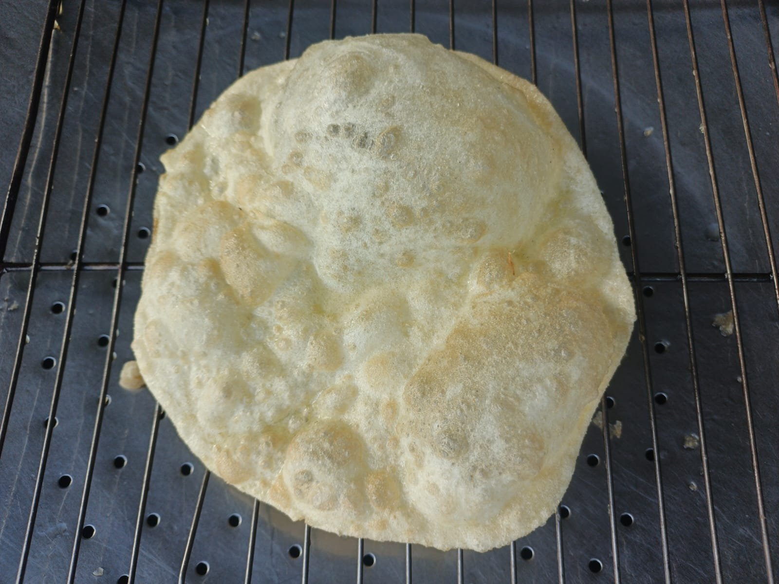 Crispy Homemade Sourdough Poori